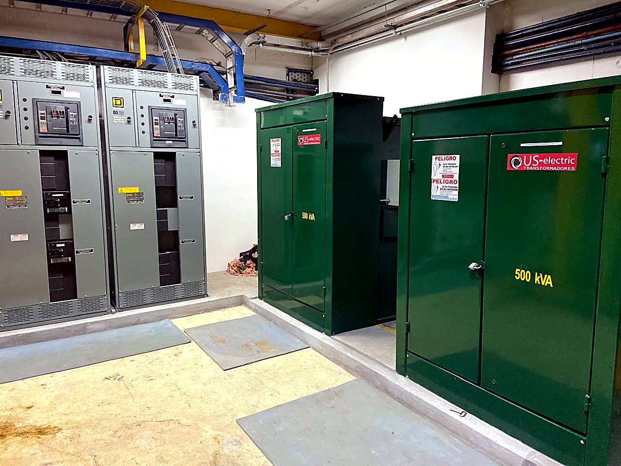 500 kVA transformer