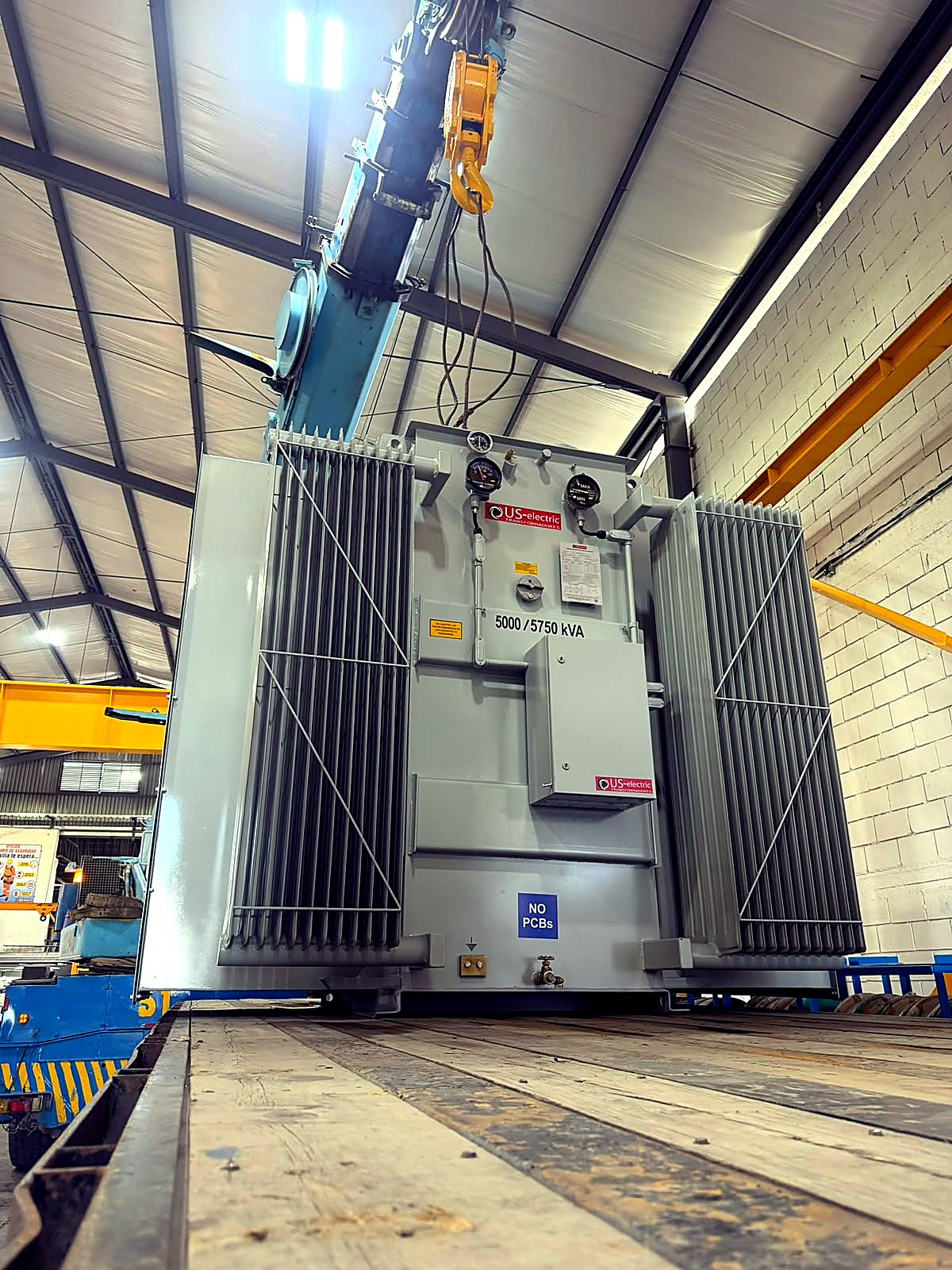 5,000 kVA substation transformers